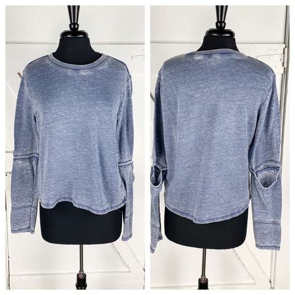 Alternative Apparel Tops - Alternative Apparel Cropped French Terry Pullover